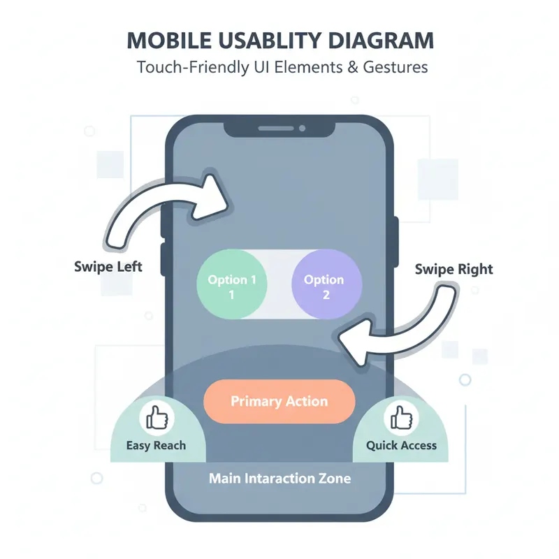 Philosophie mobile-first avec priorisation du contenu essentiel