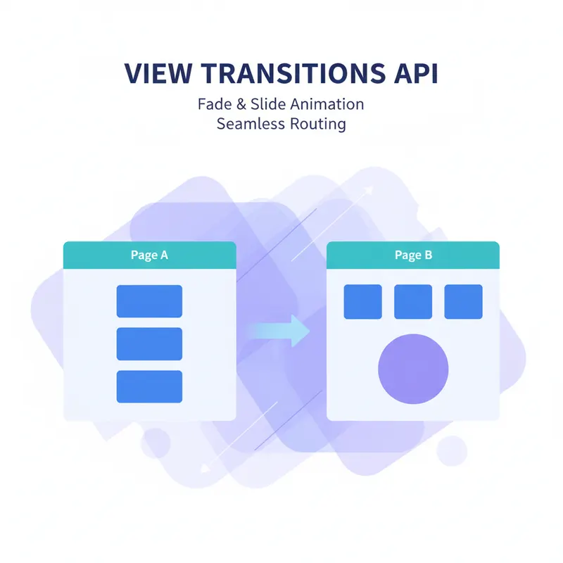 Transition fluide entre deux pages web avec l'API View Transitions