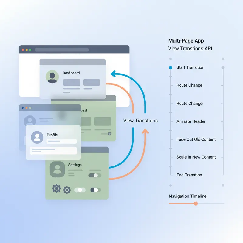 Bonnes pratiques pour des View Transitions performantes et accessibles